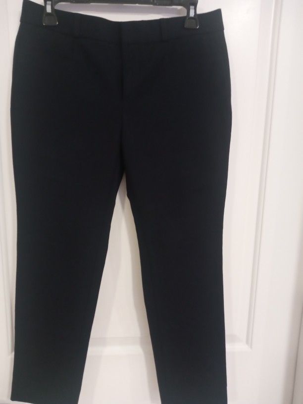Banana Republic Pants Size 4 "Sloan" Navy Blue Ladies New With Tags  Retail $88