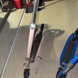 2- Scooters Pink / Blue $40.00 For Both