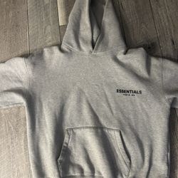 Grey Essentials Hoodie