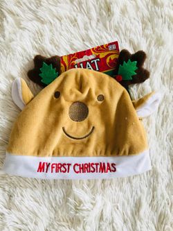 Christmas hat one size fits all toddler new!