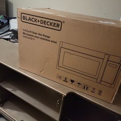 Black +Decker Microwave