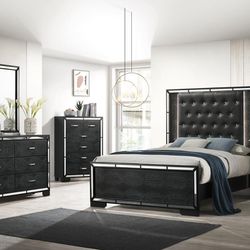 Brand New Queen Size Bedroom Set$1279.financing Available No Credit Needed 