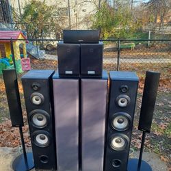 SONY KLH DAYTON 9.2 HOME THEATER SPEAKER SYSTEM $1200 FINAL PRICE 
