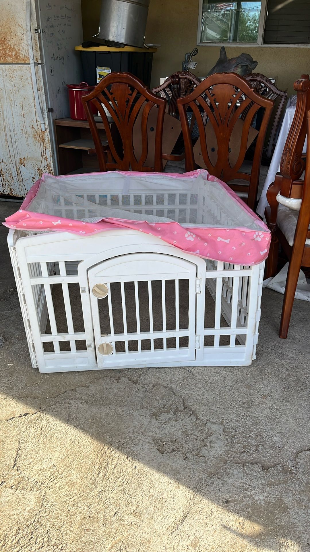 Small Dog Crate With Netting