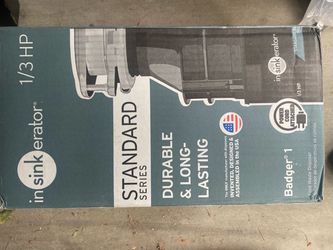 Garbage disposal 1/3 hp