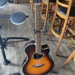Guitar And Guitar Stand 