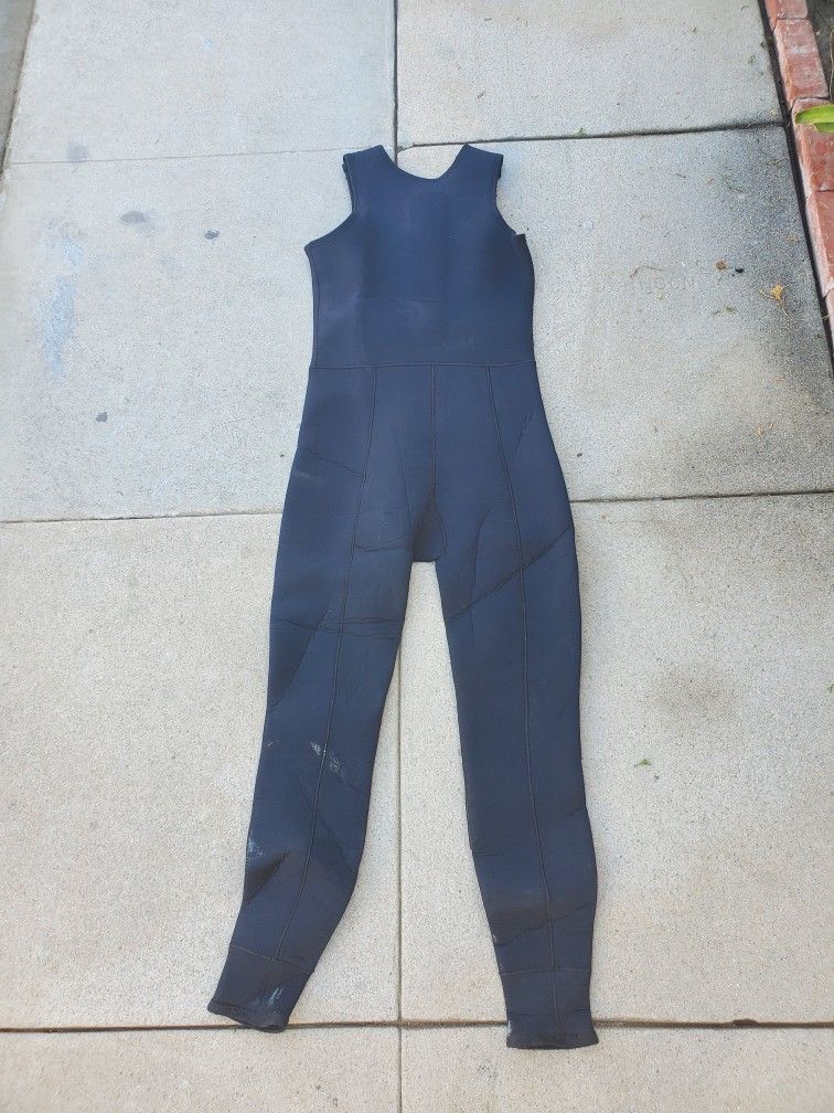 Vintage US divers men's sleeveless wetsuit neoprene