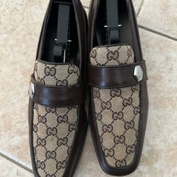 Gucci Men’s Leather Shoes Size 39