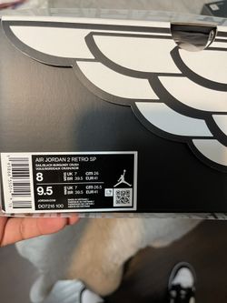 A Ma Maniere Jordan 2 Size 8 M