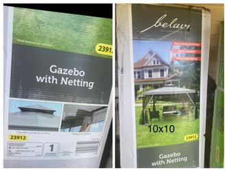 $150 FIRM, New 10x10 Gazebo