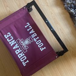 Not A Dollar ! Best Offer Bleacher Seat With Back Support 