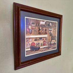 “The Toy Shop" by artist Beth Cummings.