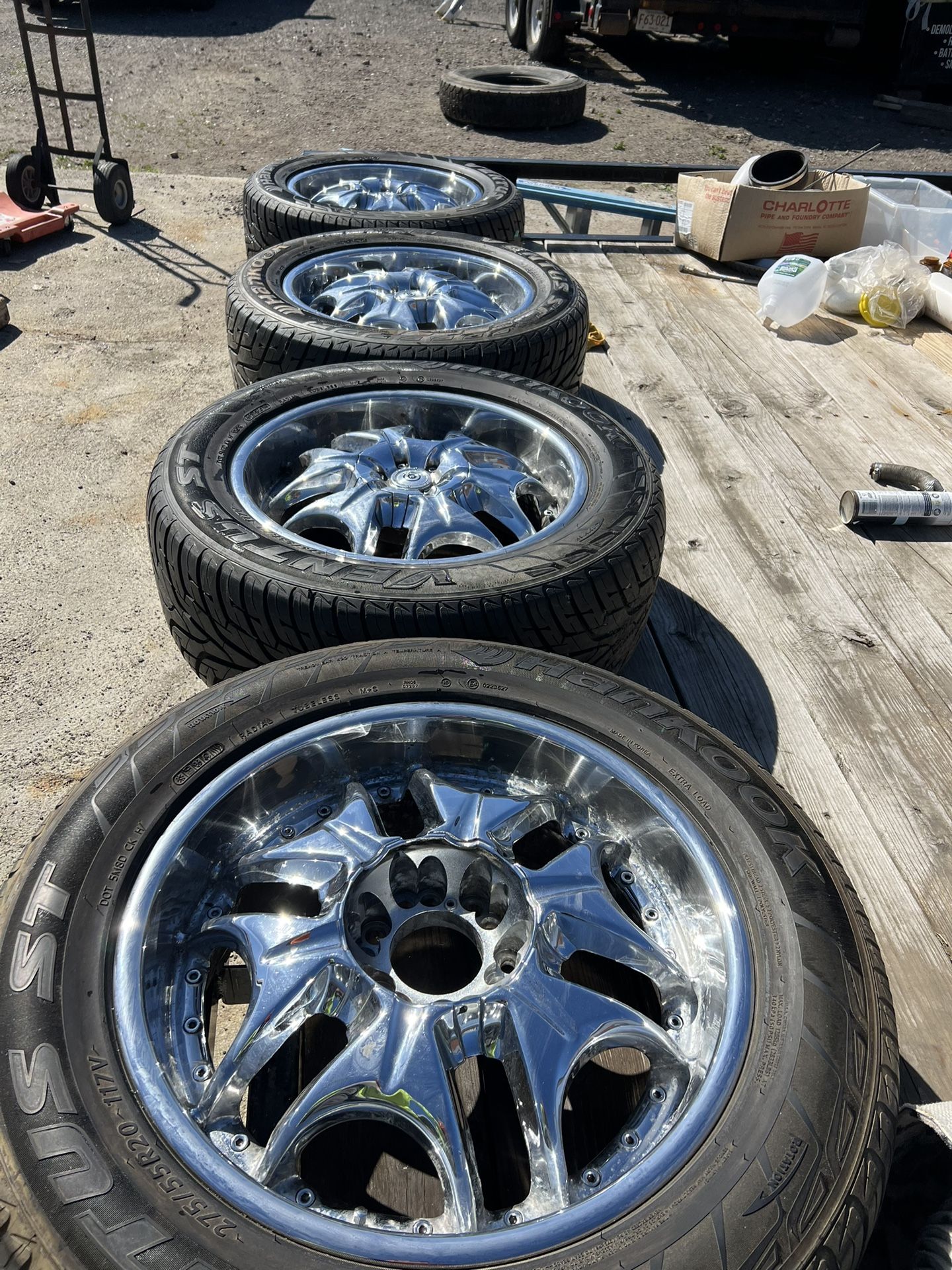 Hankook 4 Ventus St 275/55R 117V XL (EXTRA LOAD)