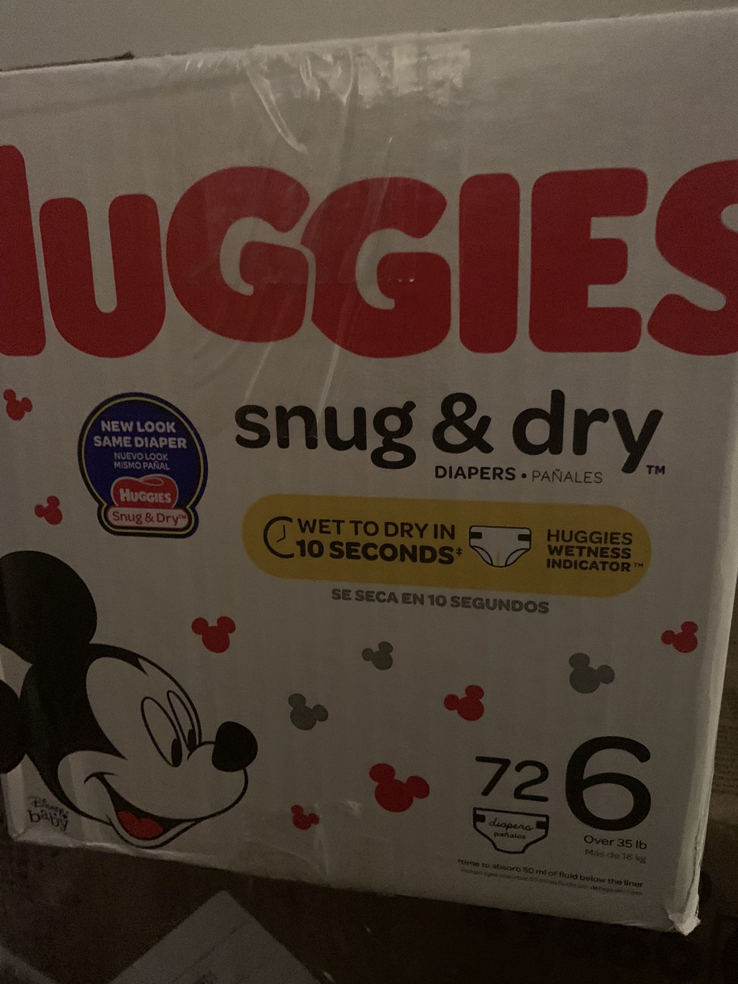 Huggies size 6 diapers