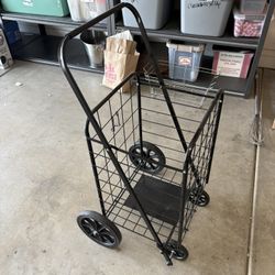 Heavy Duty Foldable Grocery Cart