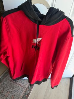 Fox Racing x Honda Red Pullover Hoodie Men’s Large