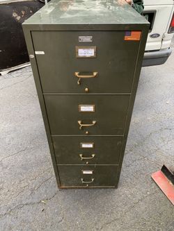 Legal size fireproof cabinet