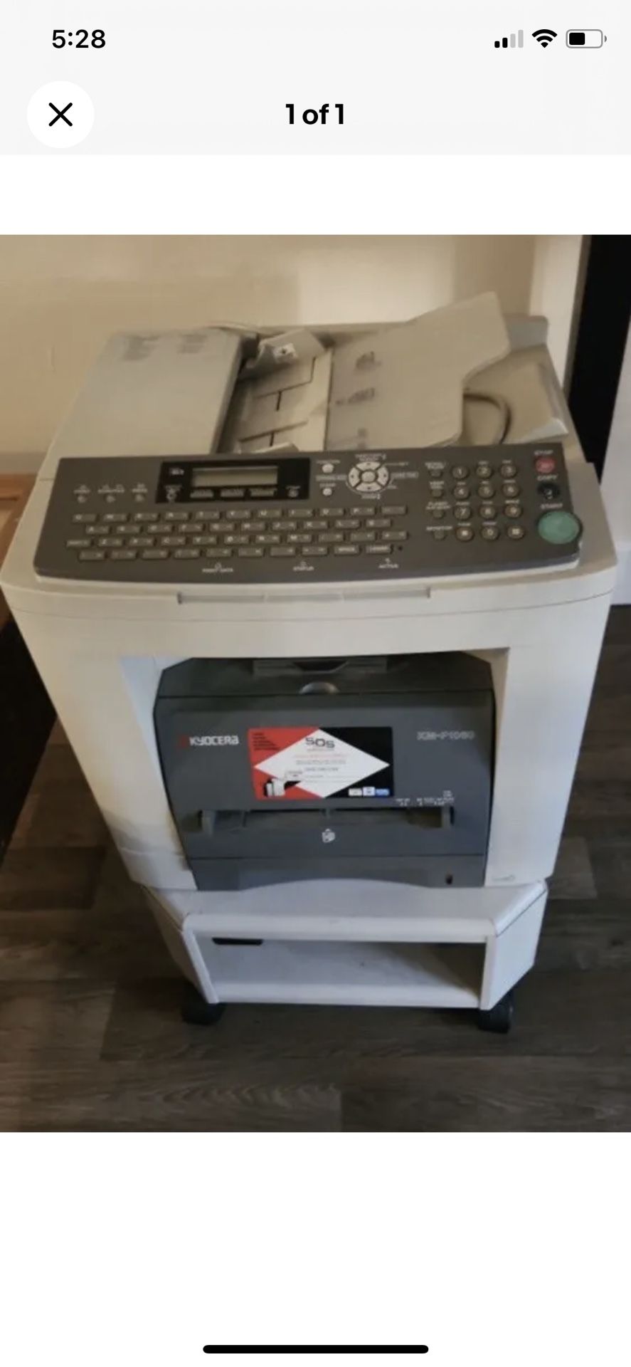 kyocera km f1060 Workhorse Laser Printer