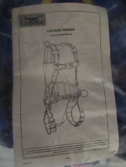 Condor Full Body Safety Harness XL/2XL – New in Package