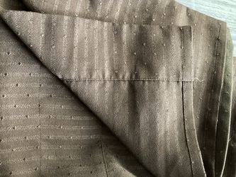 84” Brown Curtain