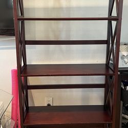 Wooden Bookshelf