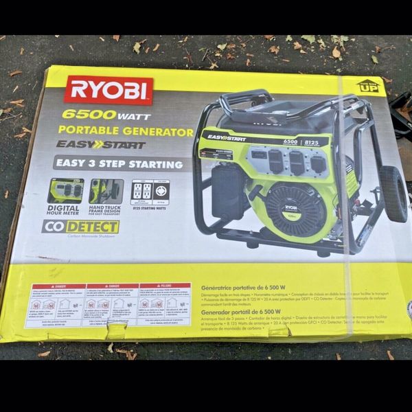 Ryobi 6500 Watt Generator Oil Type