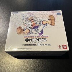 One Piece TCG OP-05 Awakening Of The New Era Factory Sealed Booster Box 24 Packs