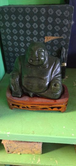 Antique estate sales Jade Buddha