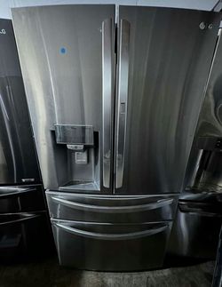 LG French Door Refrigerator w/ Dual Freezer Drawers – Stainless Steel