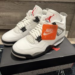 Air Jordan 4 White Cements