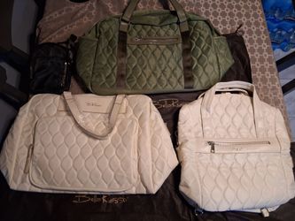Brand New BellaRusso Quilted Travel Set & Weekender Bags (4-Piece Collection)