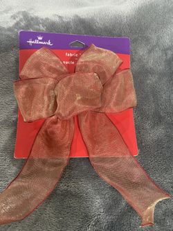 Hallmark Red Sheer Fabric Bows