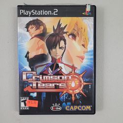 Crimson Tears PS2 FIRM PRICETESTED AND WORKING NO DELIVERY SHIPPING AVAILABLE 