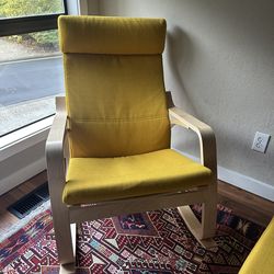 Ikea rocking chair Poäng plus ottoman!