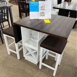 NEW DINNING/ KITCHEN TABLE $10 DOWN 