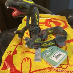 Pokémon Plush - Shiny Rayquaza - Pokémon Center Official
