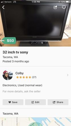 32 inch Sony tv