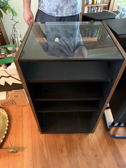 Wood Entertainment Console