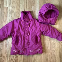 Vintage Osh Kosh B’Gosh Girls Snow Jacket Sz 4t