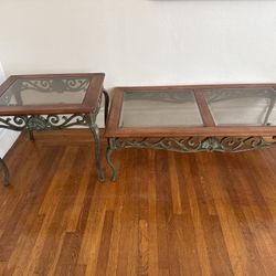 Antique Coffee/Side Table Set 