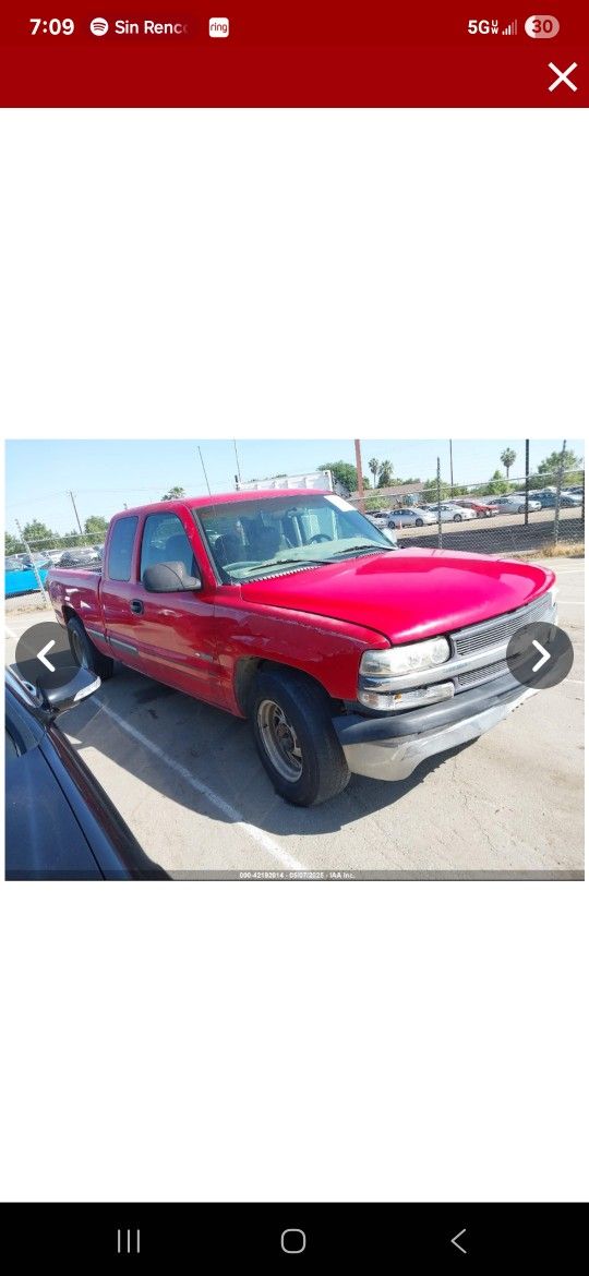 PARTS ONLY! 1999 Silverado 5.3 2 Wheel Drive