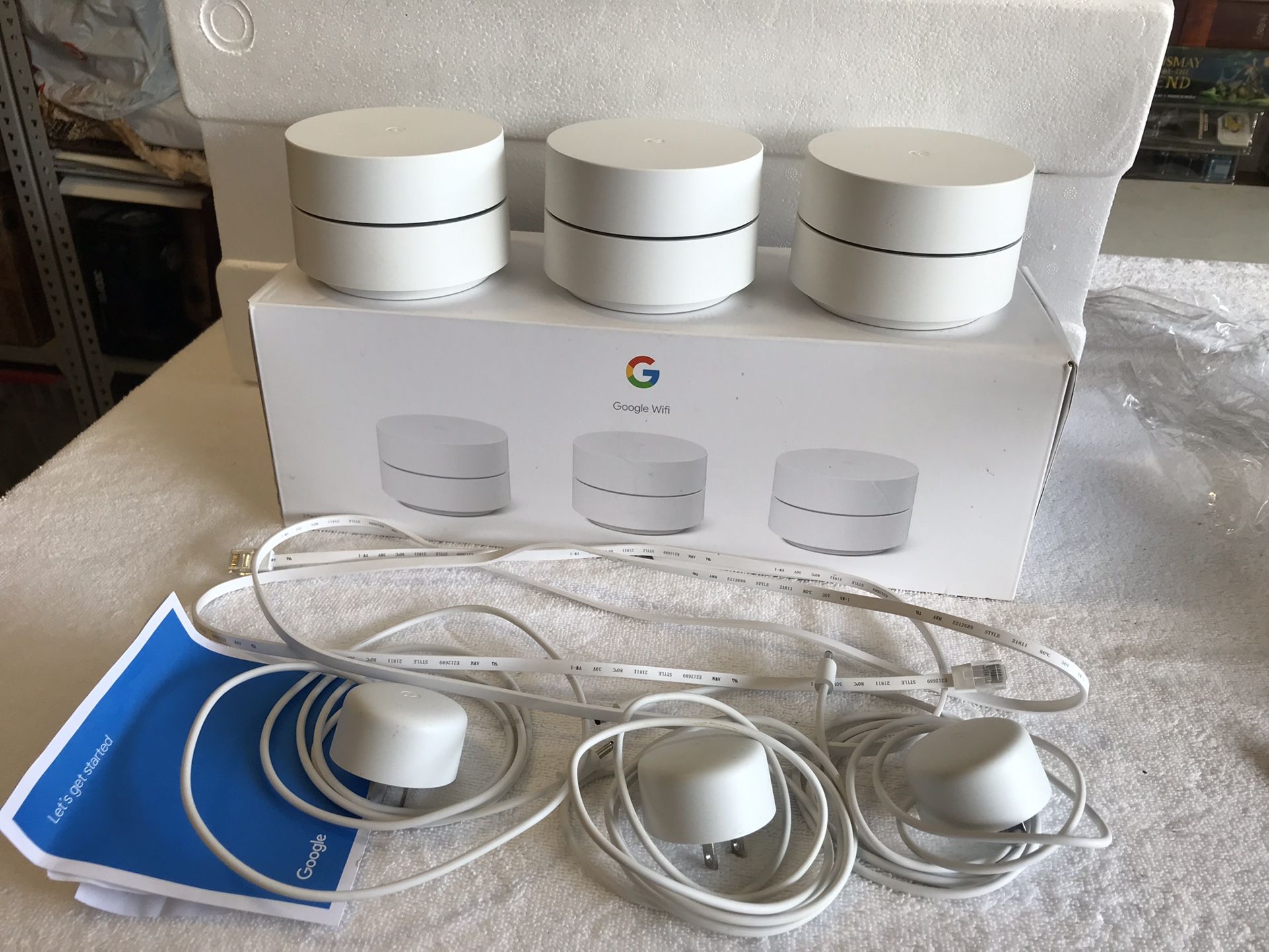 Google Wi-Fi Mesh System 4500 Sq Ft