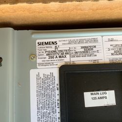 480 Volt Panel With 32 20Amp BreakersAnd Two 60amps