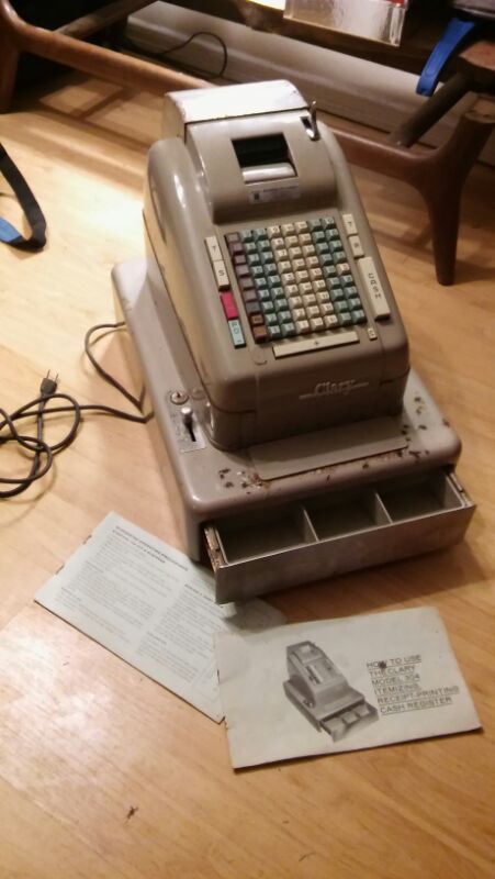 Clary Model 304 Itemizing Receipt Printing Cash Register For Sale In Issaquah Wa Offerup