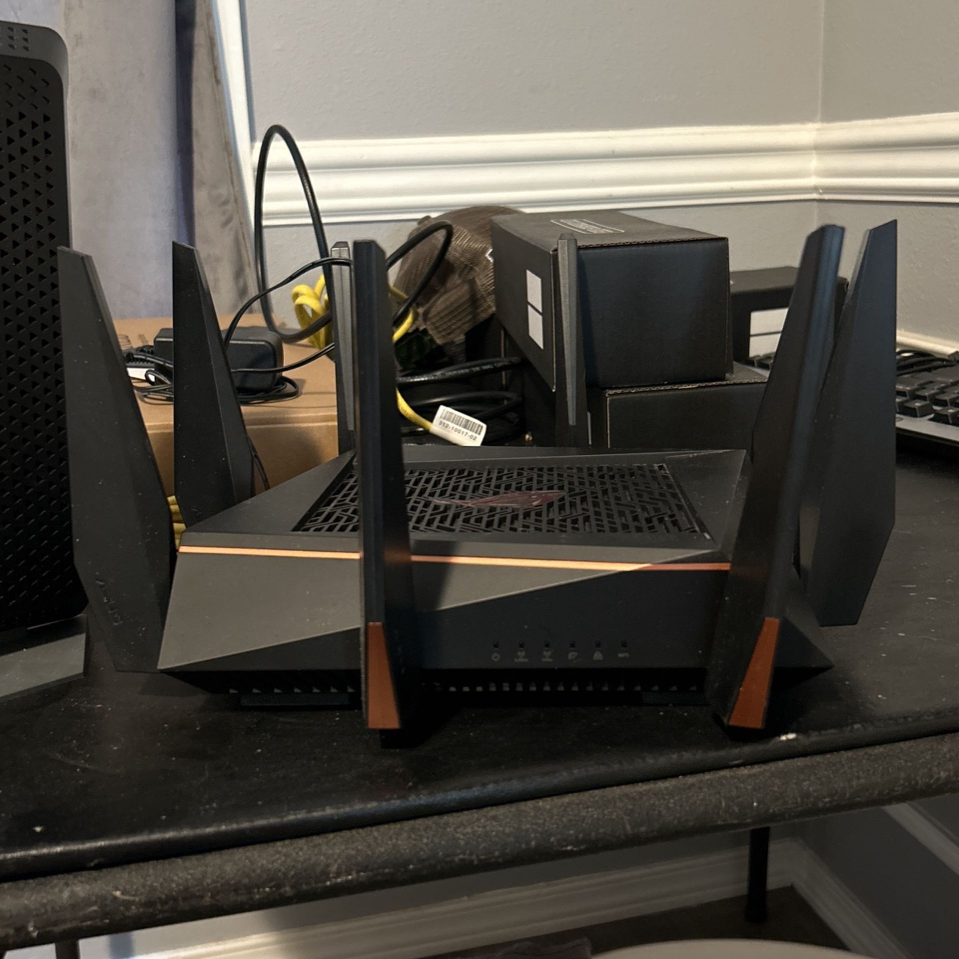 ASUS Gaming Router and Nighthawk Netgear Modem