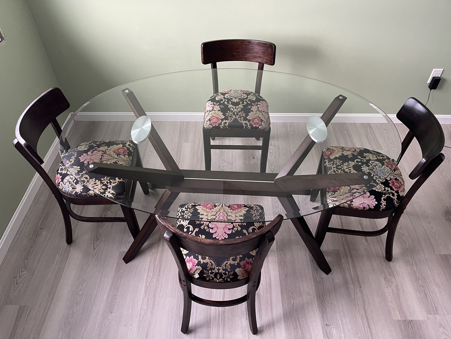 Dining room table and chairs