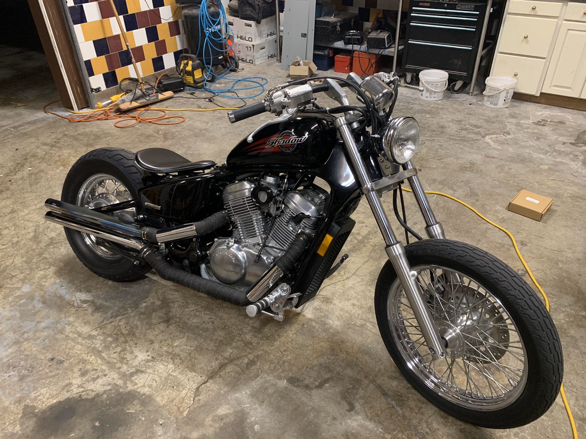 Honda shadow bobber