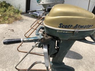Nice vintage boat motor stand not included