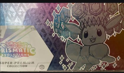Pokemon PRISMATIC EVOLUTIONS SUPER PREMIUM COLLECTION CASE