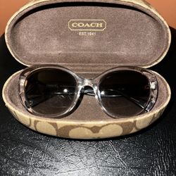 COACH sunglasses HC8049F 511111 Ladies Fox Black